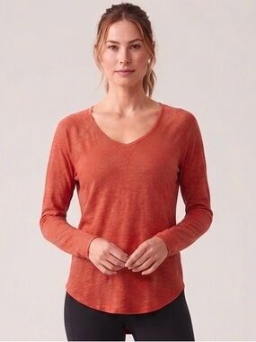 🏝️ Free People Beach Long Sleeve Top Size S